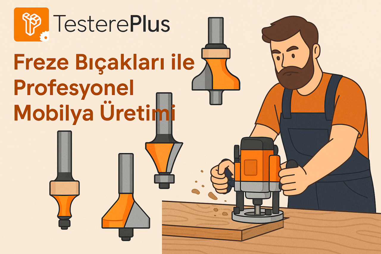 Freze Bıçakları ile Profesyonel Mobilya Üretimi
