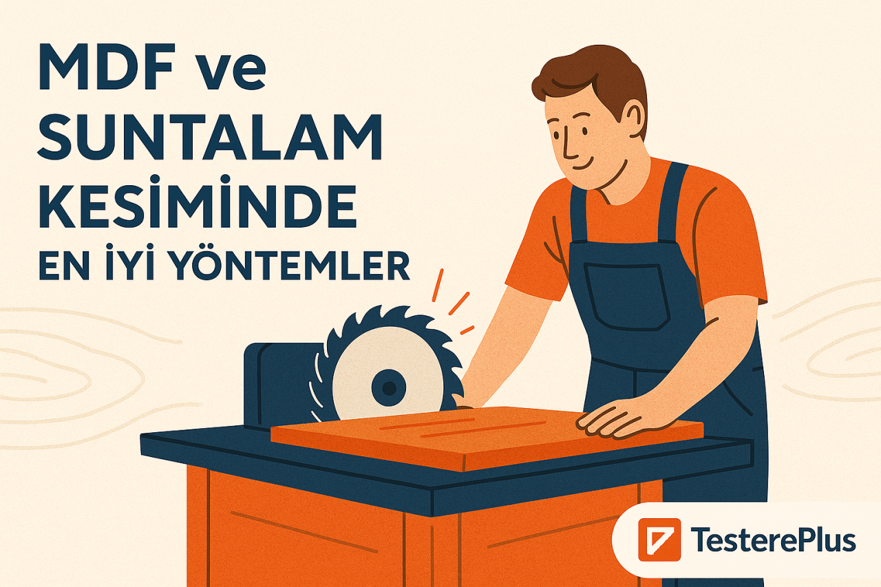 MDF ve Suntalam Kesiminde En İyi Yöntemler