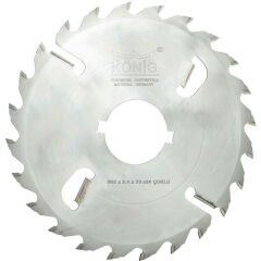 König Çoklu Dilme Ahşap Daire Testere Bıçakları 300x3.4x70 z:24