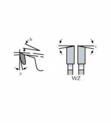 König İnce Masif Dilimleme Daire Testere Bıçakları