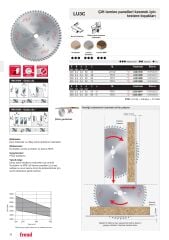 Freud LU3C0300 Oluklu Daire Testere Bıçağı