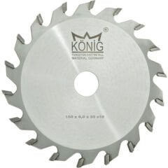 König Kanal Açma Daire Testere Bıçakları 150x6.0x30 z:12