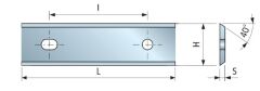König Jilet Bıçak 50x12x1.5