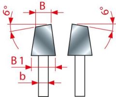 Freud Lı25m Konik Çizici Testereler 180x3,4-4,6/2,2x25,4 z36-LI25M34NN3