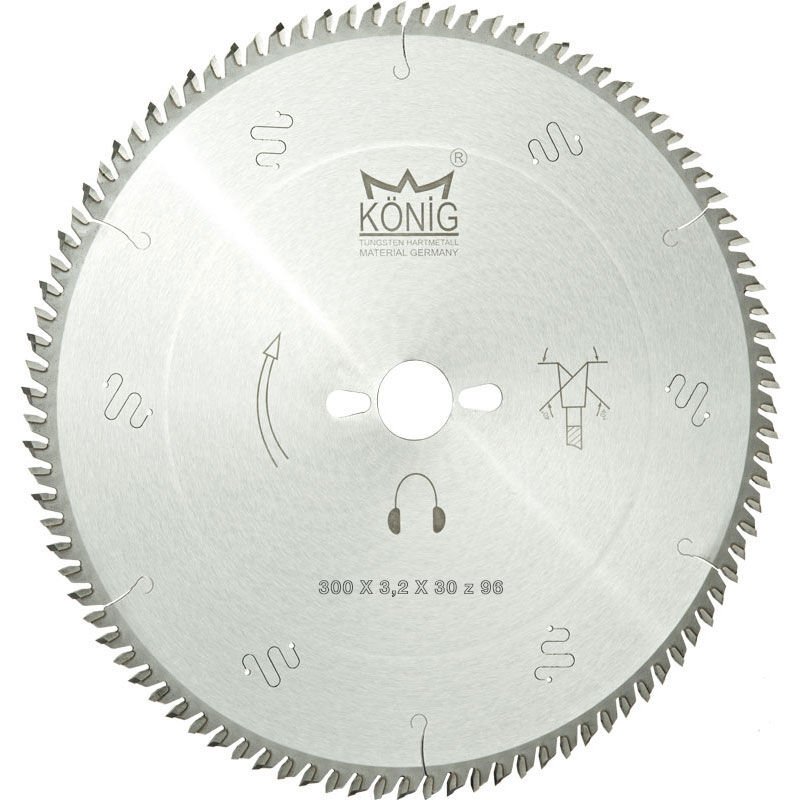 König Kurt Dişli MDF - Laminant Daire Testere Bıçakları