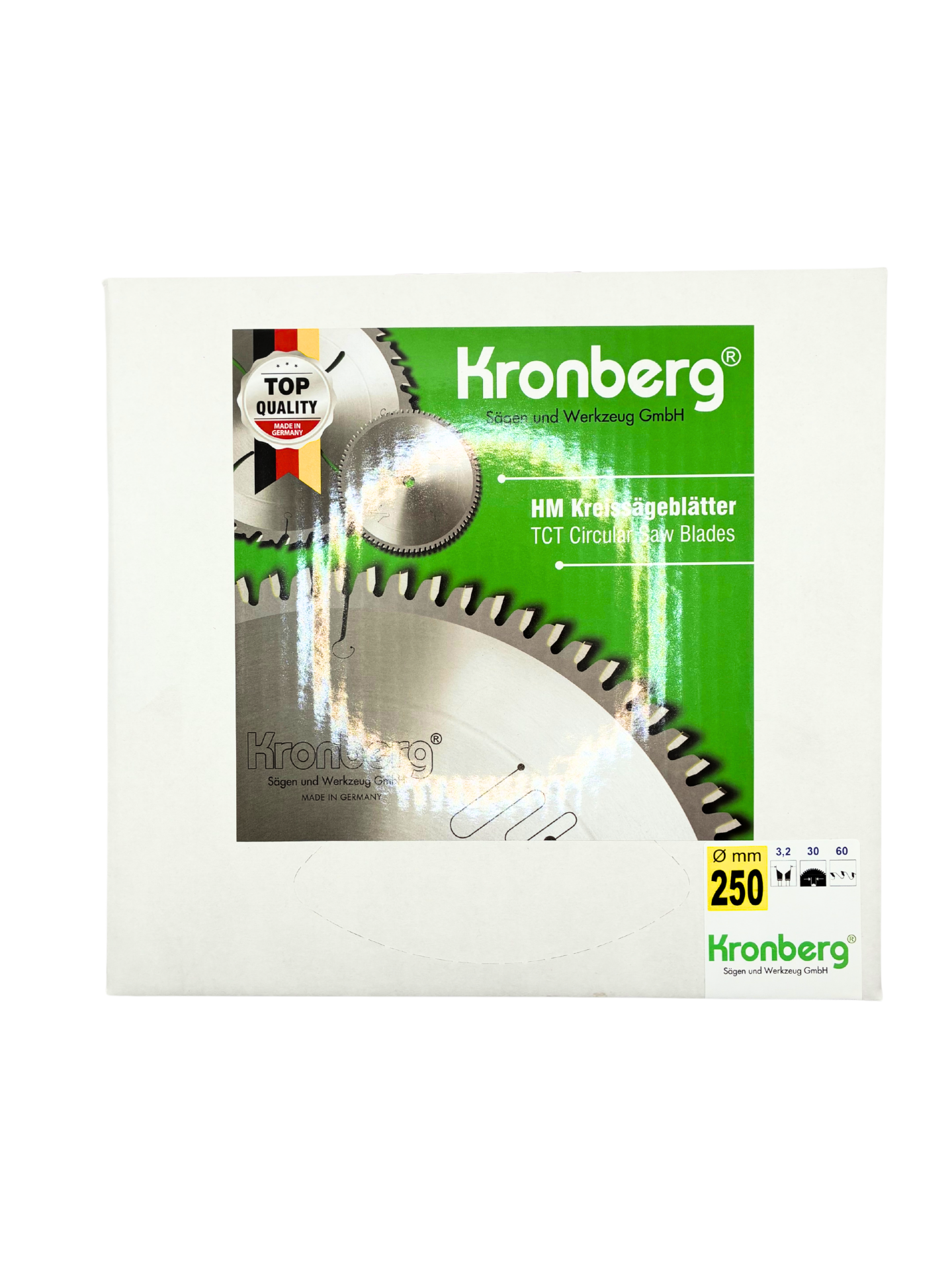 Kronberg Ahşap Daire Testere Bıçakları 250x3,2x30 z60