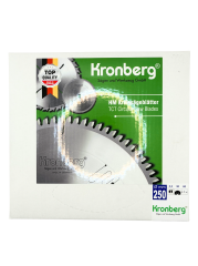 Kronberg Alüminyum,Pvc,Plastik Kesim Daire Testereleri 250x3,2x30 x80