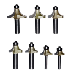 TİDEWAY Rulmanlı Kenar Yuvarlama Freze Bıçakları