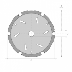 FLAMEX Betopan Daire Testere Bıçakları