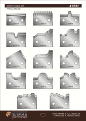 Netmak Değiştirilebilir J-0757 SS Profil Seti