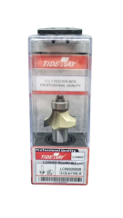 TİDEWAY Rulmanlı Kenar Yuvarlama Freze Bıçakları d:12 D:25,24 R:6,35 Z:2-YA120006