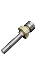 TİDEWAY Pvc Temizleme Freze Bıçakları d:6 D:19 r2.5 -PVC061925