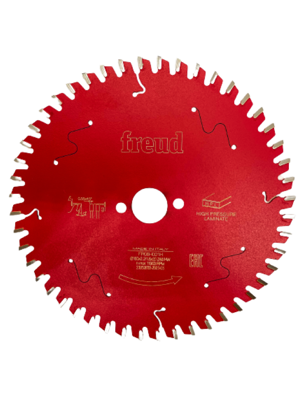 Freud El Tipi Daire Testere Makineleri İçin Kompakt Laminant Kesim Testereleri 160x2,2/1,6x20 z48-FR06H001H
