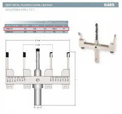 Netmak Ayarlı Buat Matkabı
