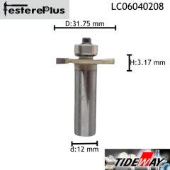 TİDEWAY Rulmanlı Lamba Bıçakları d:12 D:31.75 H:3.17 Z:2-L123203