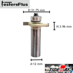 TİDEWAY Rulmanlı Lamba Bıçakları d:12 D:31.75 H:3.96 Z:2-L123204