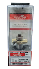 TİDEWAY Rulmanlı Lamba Bıçakları d:12 D:31.75 H:4.76 Z:2-L123205