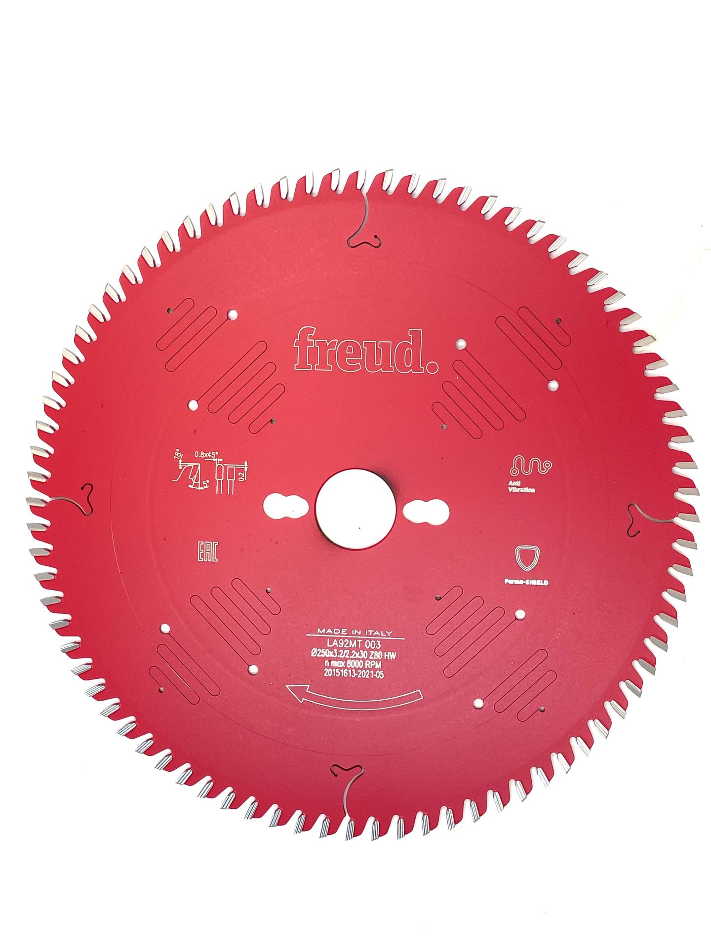 Freud La92 Sunta-Mdf Testeresi 250x3,2/2,2x30 z80-LA92MT003