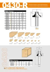 Netmak Elmas Uçlu Rulmanlı Radüs El Freze Bıçağı