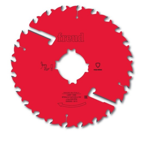 FREUD LM04 Çoklu Dilme Testereleri 300x3,2/2,2x75 z24+2+2-LM040701