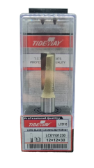 TIDEWAY Kanal Dalma Tarama Freze Bıçakları d:12 D:12 H:30 Z:2-DR121230