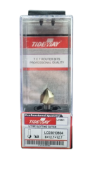 TIDEWAY 45 Derece V Kanal Açma Freze Bıçakları d:6 a:45 D:12.7 H:12.7 Z:2-VK064512