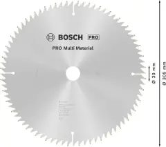 BOSCH Pro Mutli Material Daire Testere Bıçakları 305x3,2/2,5x30 z80
