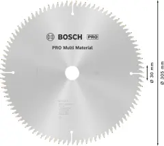 BOSCH Pro Mutli Material Daire Testere Bıçakları 305x3,2/2,5x30 z96
