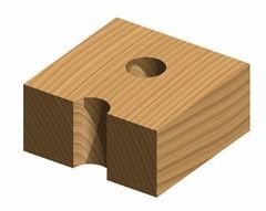 Freud Yarım Delik Dübel Matkap Uçları 57,5 MM