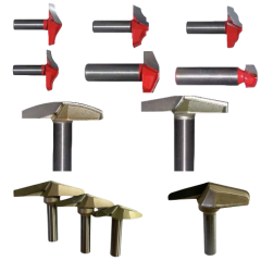 TIDEWAY Kapak Motif Freze Bıçakları