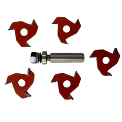 TIDEWAY Kanal Açma Freze Bıçak Seti