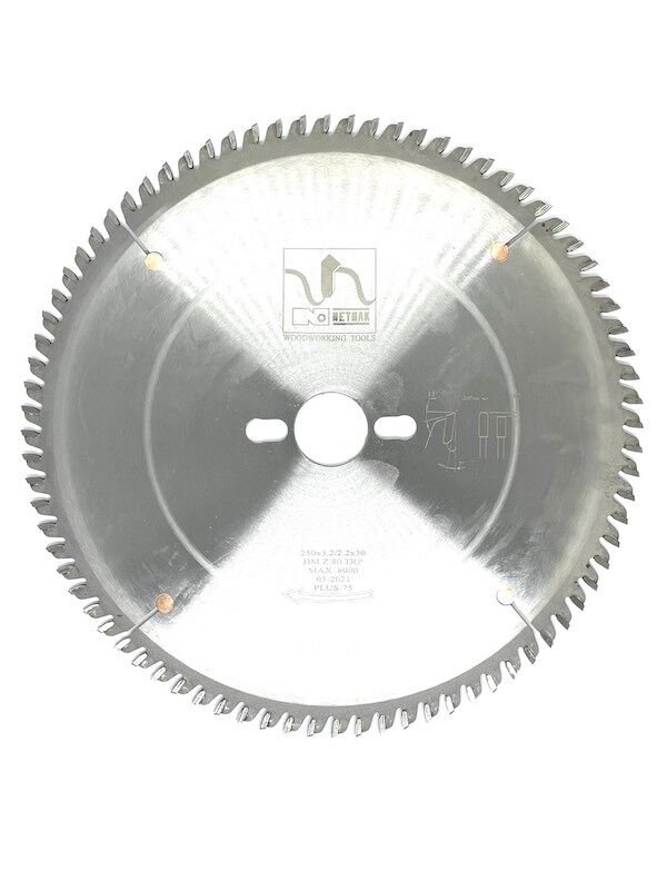 NETMAK Çok Yönlü Kesim için Daire Testereler 250x2,2/3,2x30 z80-T1250323080