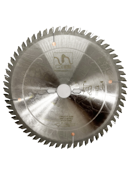 NETMAK Çok Yönlü Kesim için Daire Testereler 250x2,2/3,2x30 z60-T1250323060