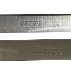 Netmak Ahşap Planya Bıçakları