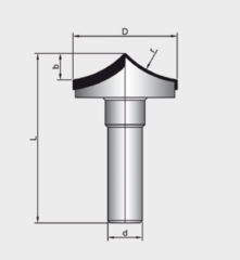Netmak Dia Profil Freze Bıçağı