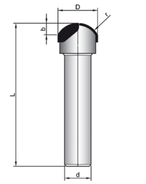 Netmak Dia Motif Profil Freze Bıçakları
