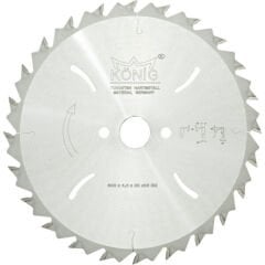 König Atlamalı Diş Ahşap Daire Testere Bıçakları 600x4.4x30 z:56