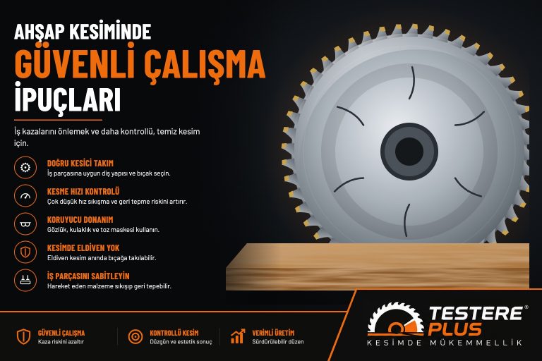 Ahşap Kesiminde Güvenli Çalışma İpuçları