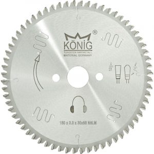 König Elmas Uçlu Alüminyum ve PVC (Sessiz) Daire Testereler