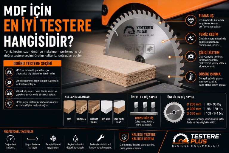 MDF İçin En İyi Testere Hangisidir?