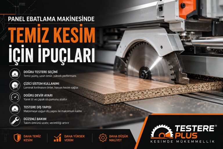 Panel Ebatlama Makinesinde Temiz Kesim İçin İpuçları