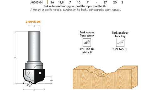 Netmak Yedek Jilet (J-0015-04)