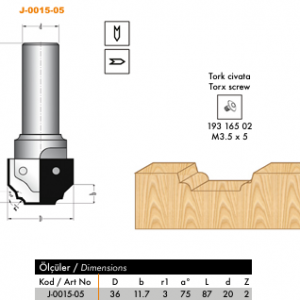 Netmak Yedek Jilet (J-0015-05)