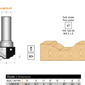 Netmak Yedek Jilet (J-0015-01)