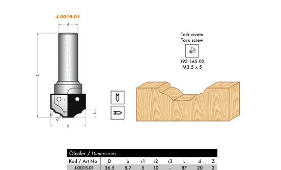 Netmak Yedek Jilet (J-0015-01)