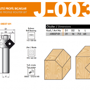 Netmak Yedek Jilet (J-0037-01)