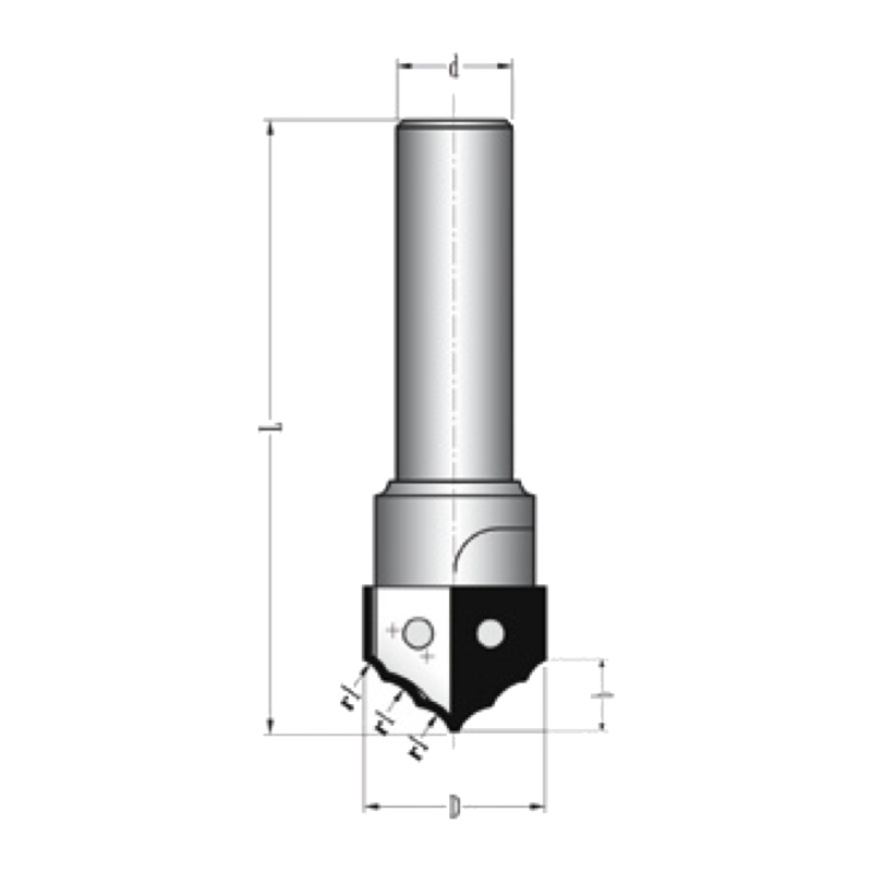 Netmak 26 mm RUSTIK BIÇAK (0010-10)