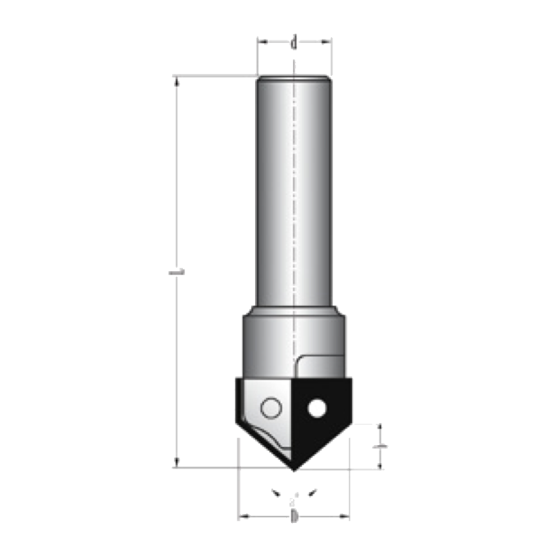 Netmak 25 mm RUSTIK BIÇAK (0010-14)