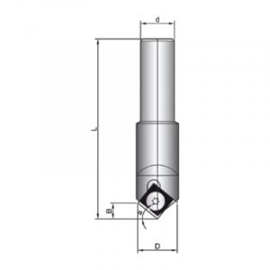 Netmak 18,6 mm 90° Açılı Bıçak (0017-01)