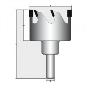 Netmak 130 mm Aspratör Yeri Açma Bıçağı